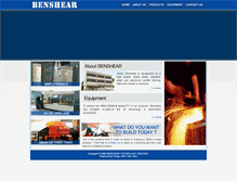 Tablet Screenshot of benshear.com